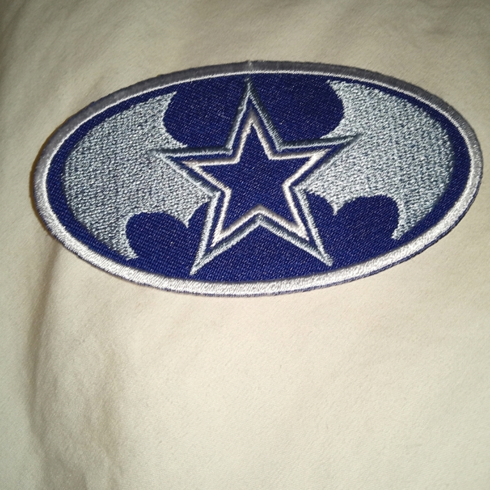 Batman cowboys patch